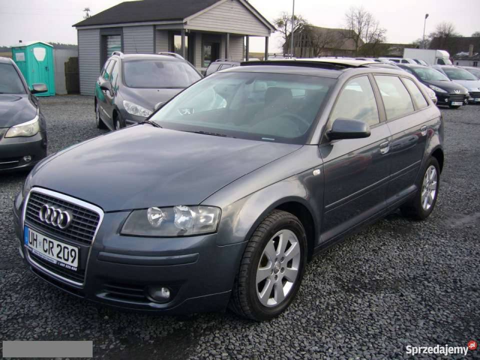 Audi A3 szary 105KM A3 wielkopolskie Wolica Pusta