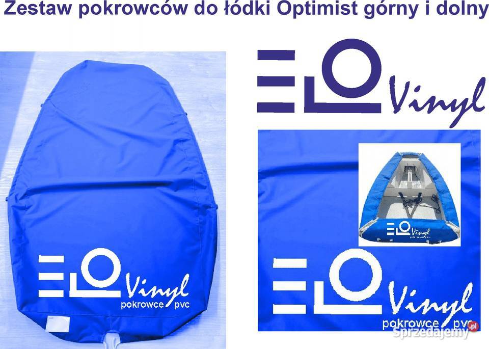 Zestaw Pokrowców Optimist góra i dół ELO Vinyl Giżycko