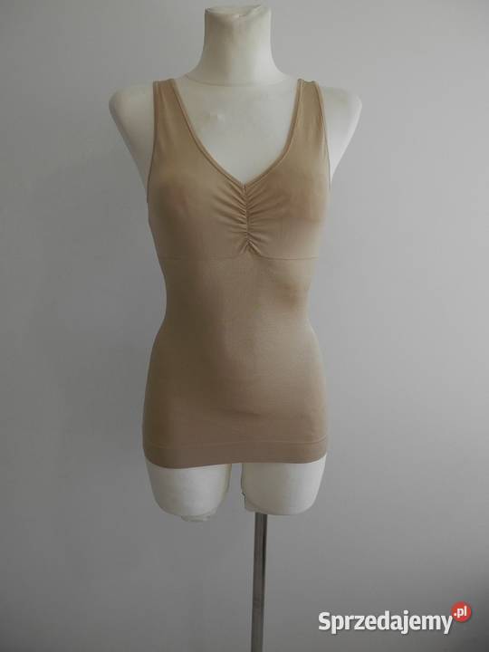 Koszulka Bieliźniana Modelująca Talię Łomża