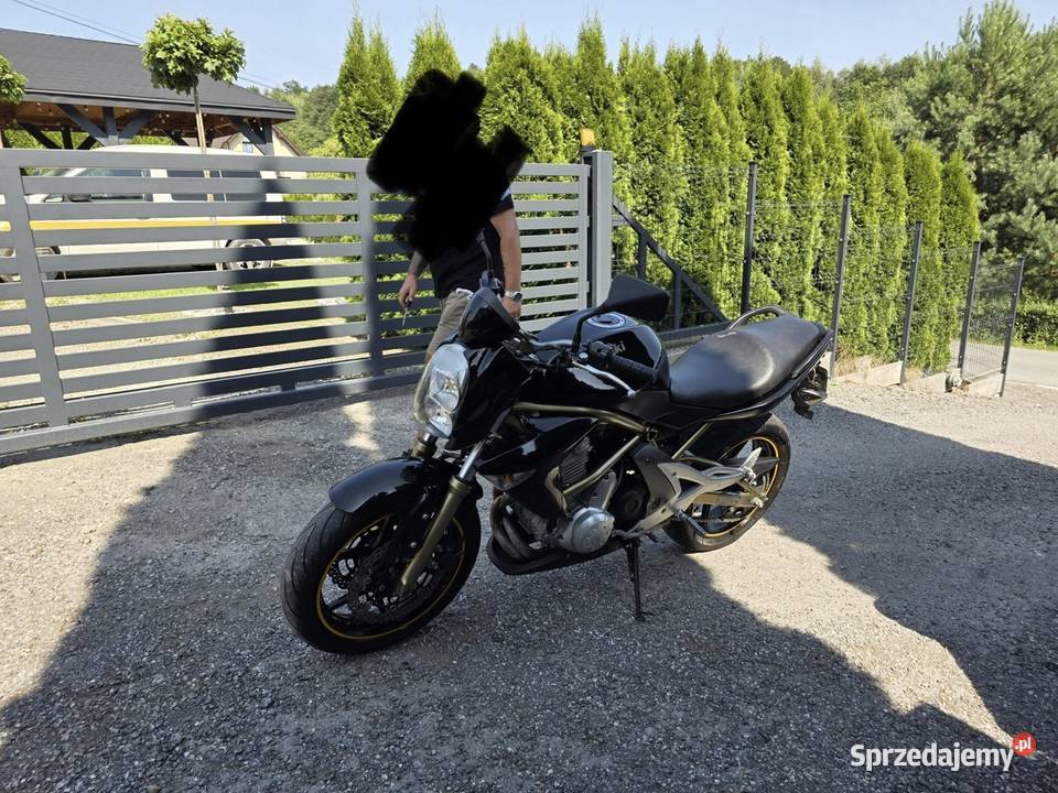 Kawasaki er6n 2006 małopolskie Strzeszyn