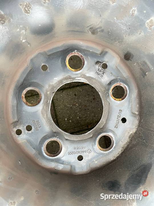 MERCEDES VITO VIANO 4xfelgi stalowe 17 65j17