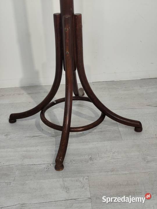 Oryginalny antyczny wieszak stojący Thonet Wieszaki
