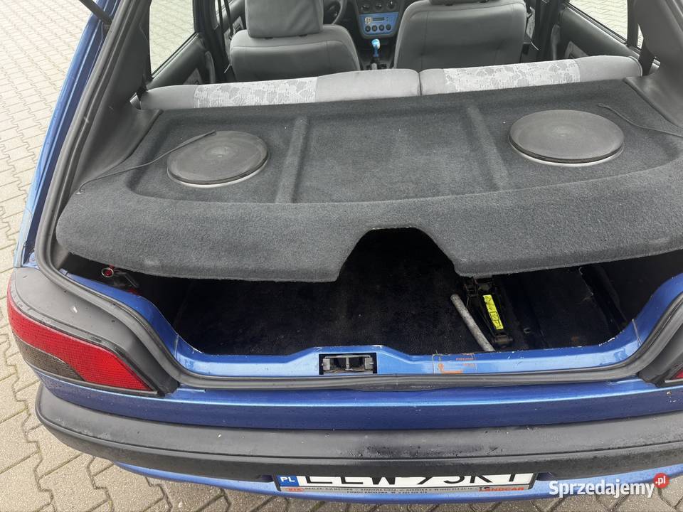Peugeot 306 14 1995r niebieski łódzkie Sokolniki-Las