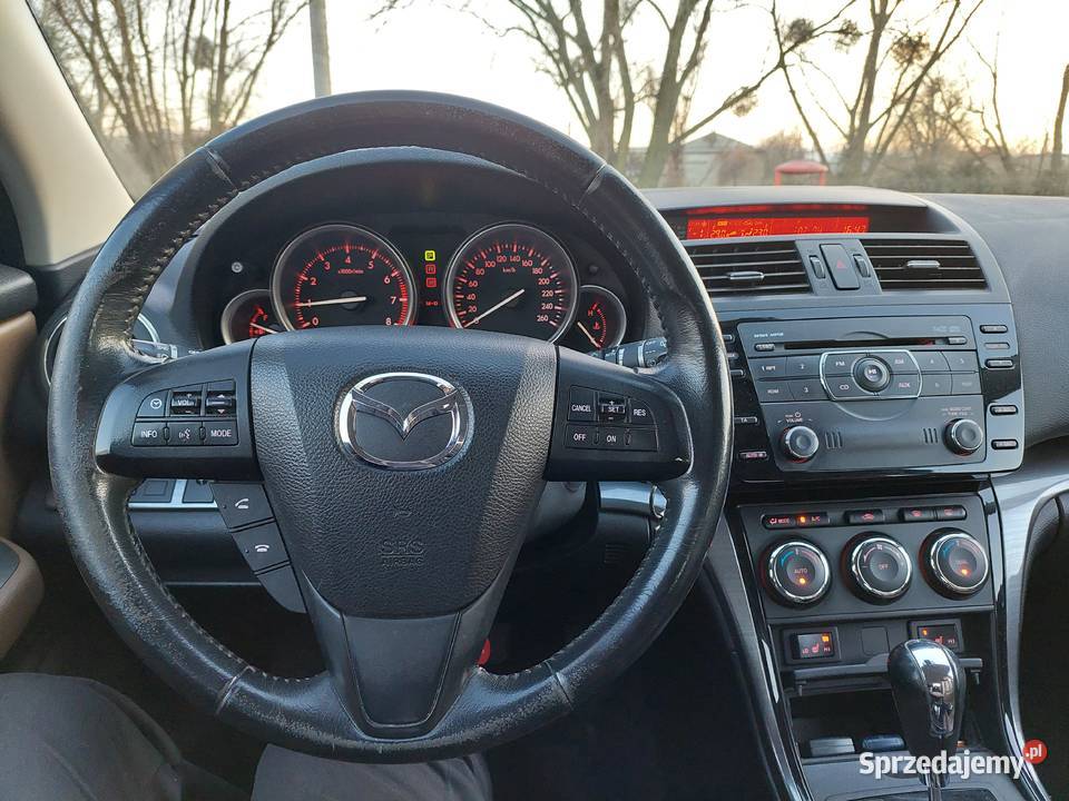 Mazda 6 Exclusive Plus Activematic 20 DISI AT reflektory ksenonowe Leszno