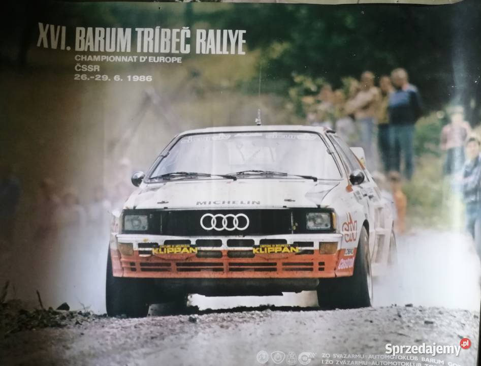 Plakaty Rajd Barum Lancia 037 UR Quattro Renault Kraków