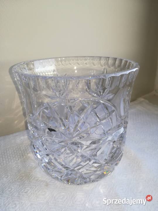 kryształowy wazon ciężki kryształ elegancki Gdańsk