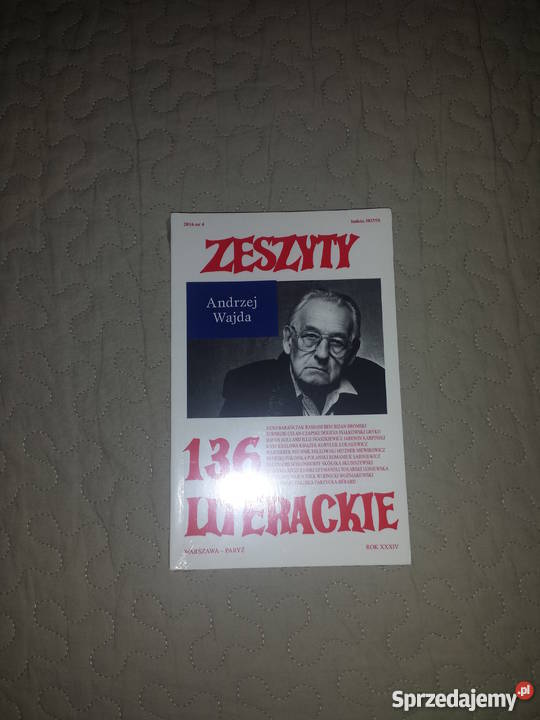 Nowe zeszyty literackie 13642016 andrzej Wajda Rok wydania 2016 mazowieckie