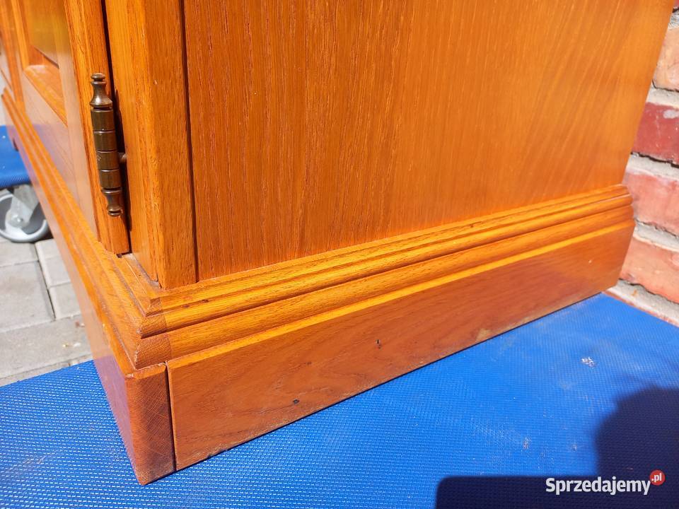 Komoda dębowa RTV Szafka pod telewizor Do 98cm Gawroniec