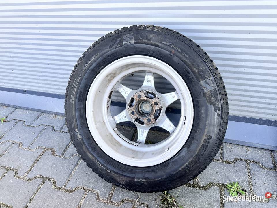 Felga z oponą Titan 4x100 opona 17570R13 Nexen Samochodowe Gręzów
