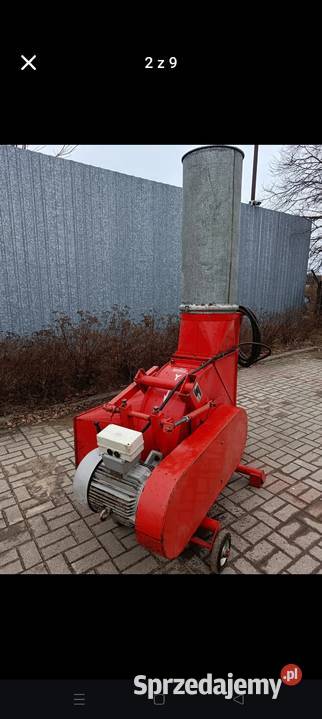 Dmuchawa ssąco tłocząca przenośnik pneumatyczny nieuszkodzony Jagodne