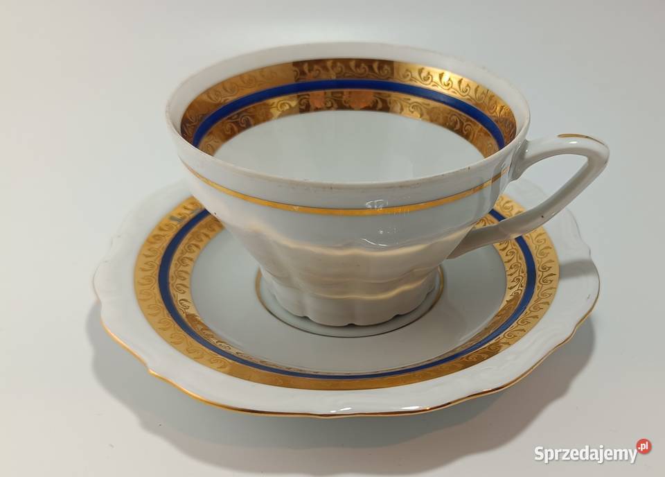 Bogucice Piękny porcelanowy serwis kawowy Brwinów sprzedam