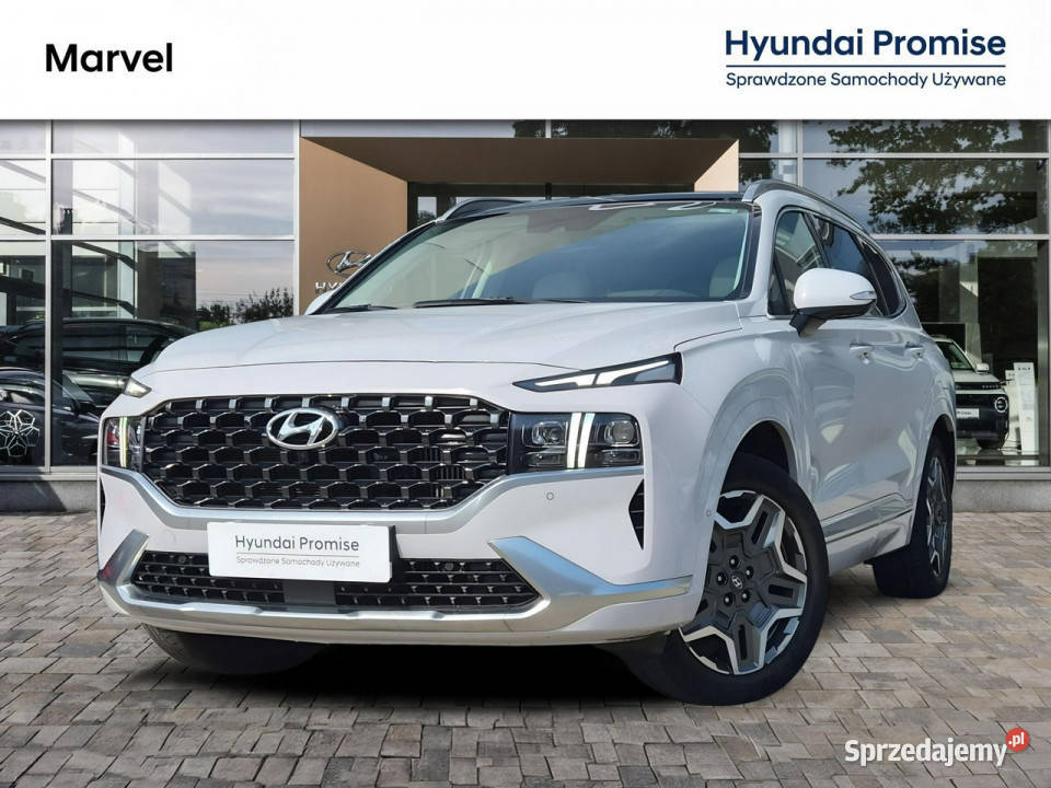 Hyundai Santa Fe 16 TGDI HEV 230 Platinum Luxury autoalarm łódzkie Łódź