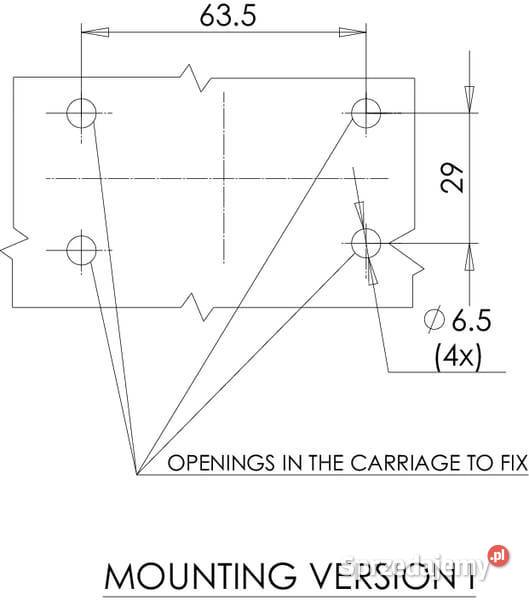 Lampa obrysowa LED prawa 1224V Kramp LA30003 Kamionna
