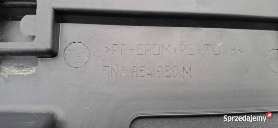 VW TIGUAN 5NA LISTWA NAKŁADKA DRZWI CHROM PRAWY Bieleń sprzedam