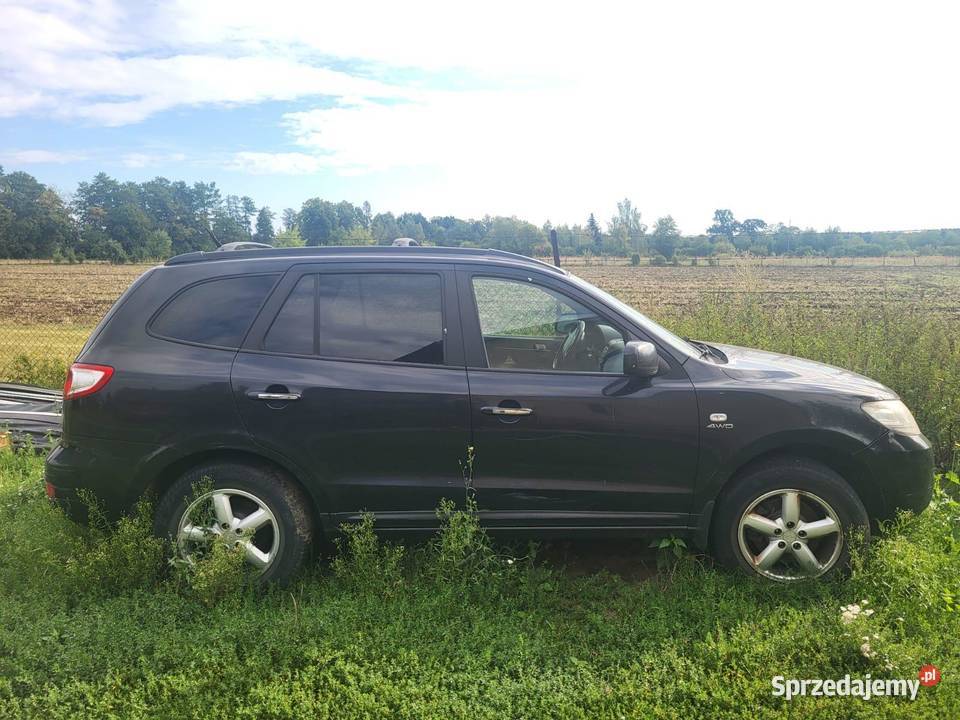 Hyundai Santa Fe 22 CRDi 4WD 2007 uszkodzony Secymin Polski