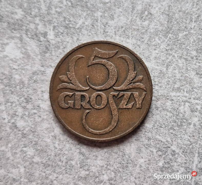 410 POLSKA II RP 5 Groszy 1935 r sprzedam