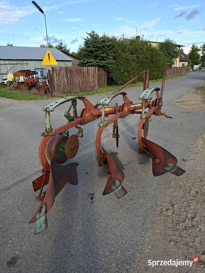 Pług Kverneland 3 skibowy 16 4 resor 16 ab 85 Raczki
