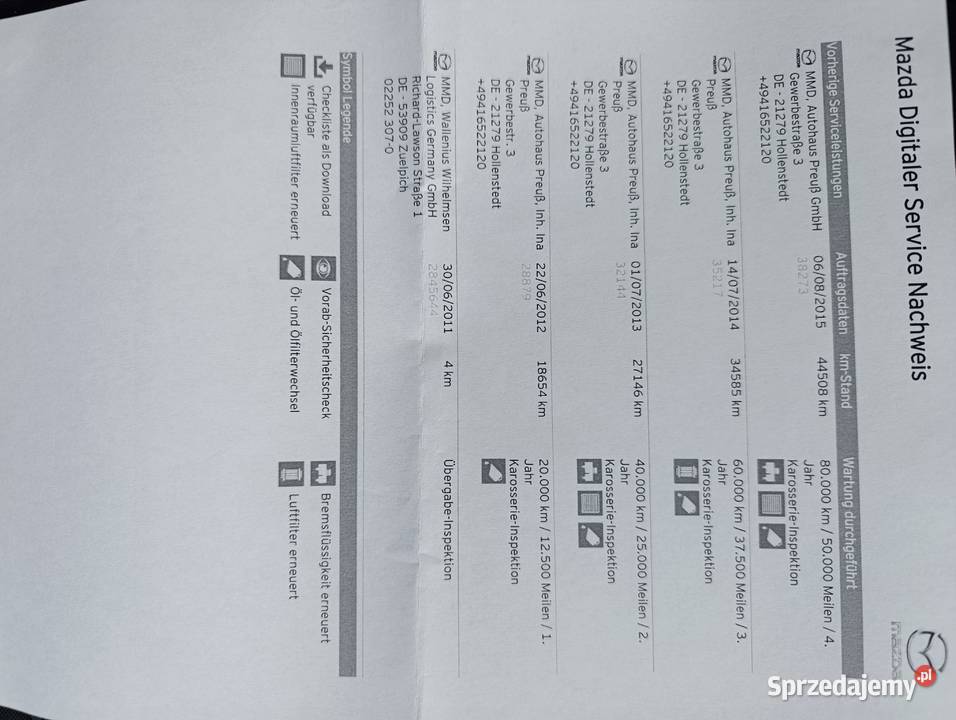 MAZDA 6 KOMBI 18 BENZYNA przebieg 112000