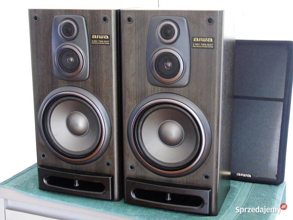 Śliczne kolumny stereo Aiwa SXZ7000 mocne Jasło