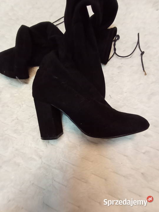 40 Primadonna Collection Czarne Kozaki 25.5cm małopolskie