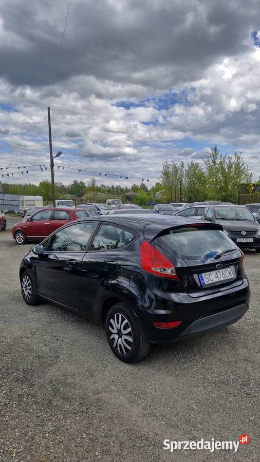 Ford Fiesta 14 TDCi 2009 r 252 3drzwiowy granatowy śląskie