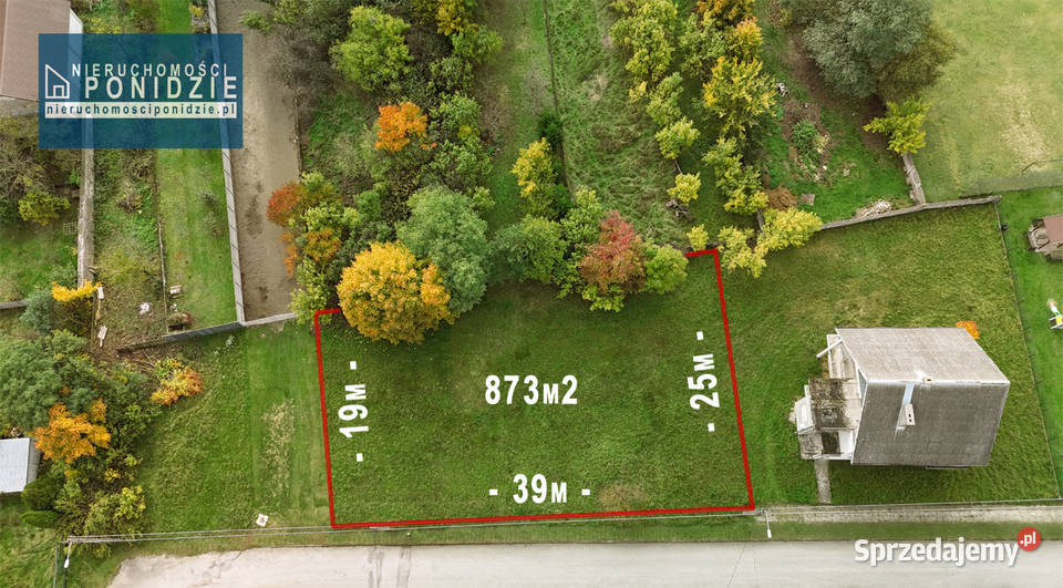 Działka budowlana 873 m2 Pierzchnica sprzedam