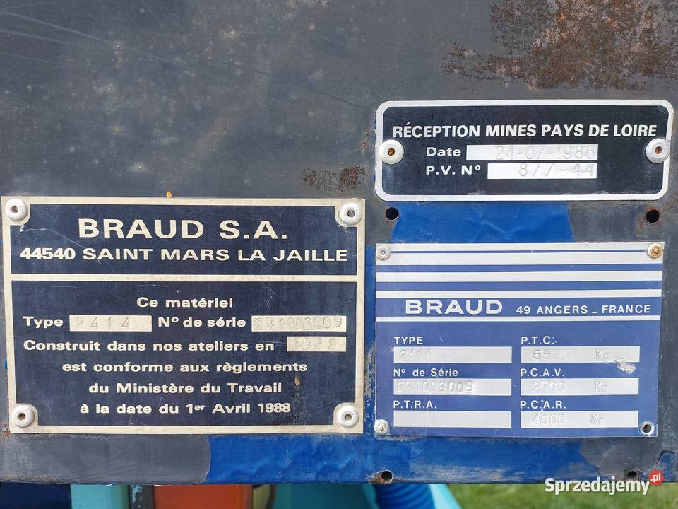 Kombajn BRAUD lubelskie Ksawerówka