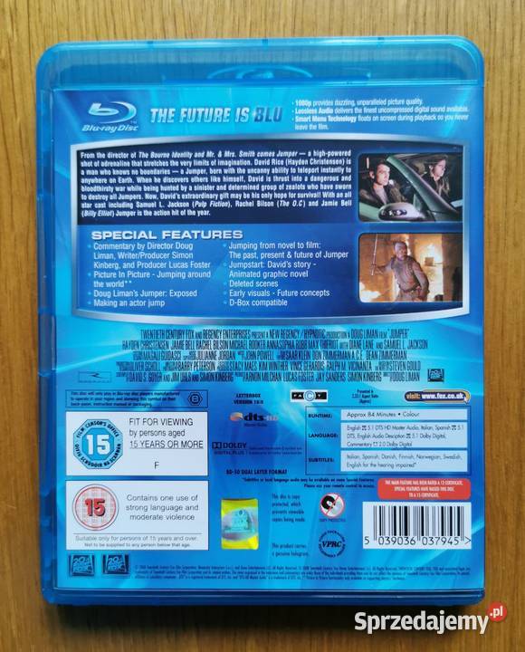 Jumper Bluray En 2008 Samuel L Jackson pełne