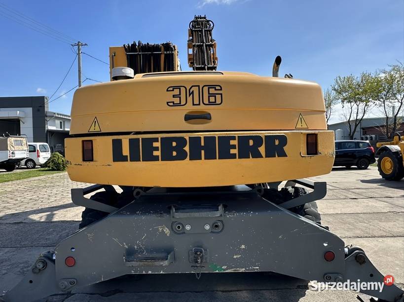 KOPARKA PRZEŁADUNKOWA LIEBHERR A 316 LITRONIC wielkopolskie