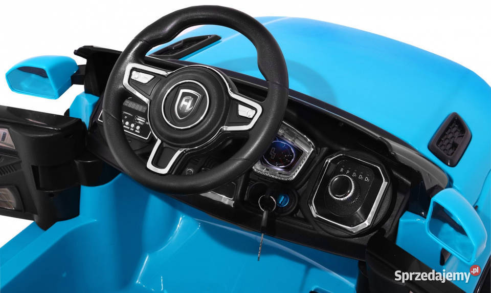 Autko Rapid Racer elektryczne dzieci Niebieski Łopuszno sprzedam
