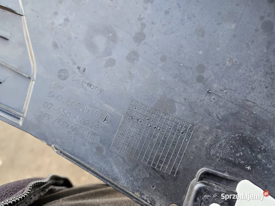 VW GOLF VIII 8 PŁYTA OSŁONA POD ZDERZAK PRZÓD Spoilery Międzychód