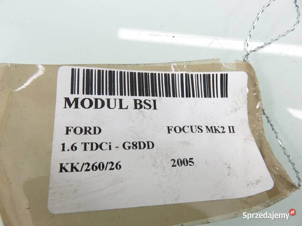 BSI FORD FOCUS MK2 II 16 TDCi G8DD 4M5T14A073DD osobowe