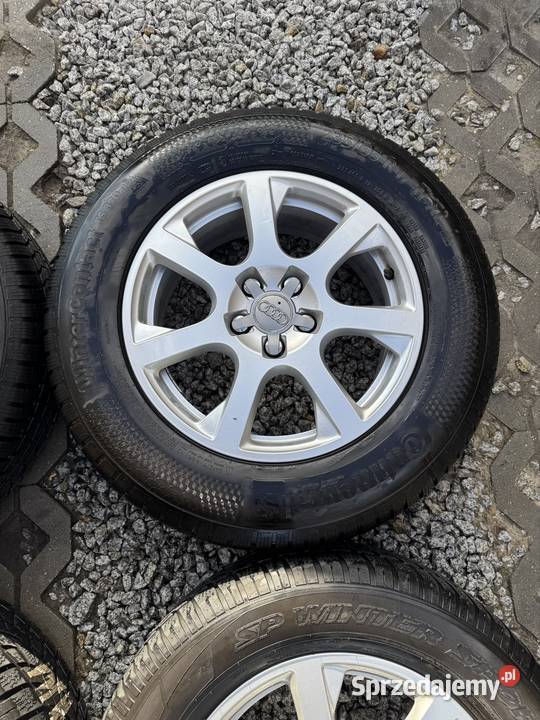 Alufelgi Audi 5x112 opony 2356517 Q5 Q7 Q3 A3 A4 Krępiec