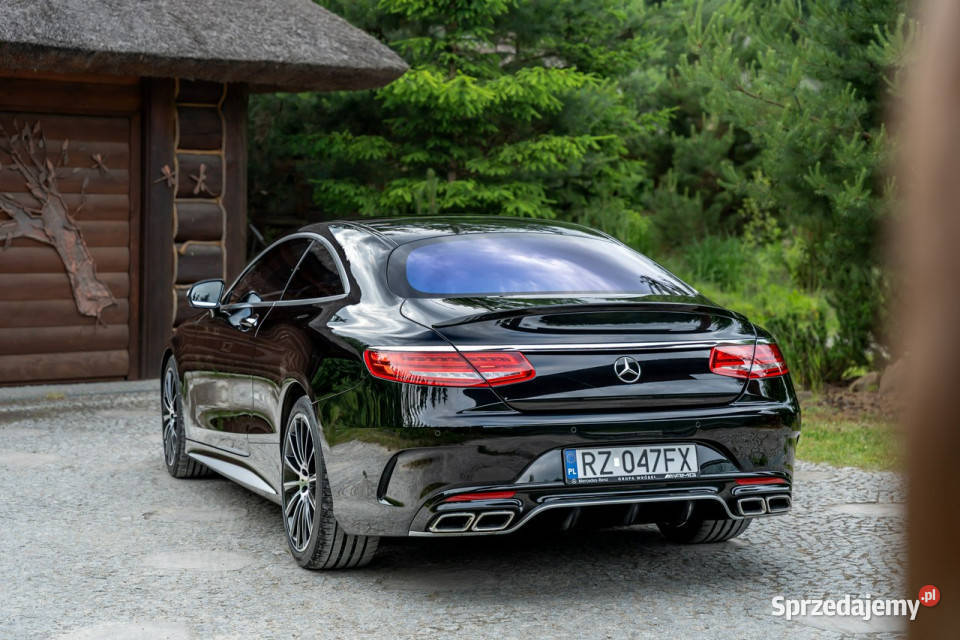 Mercedes S 500 COUPE S500 4MATIC MASAŻE 46 V8 nieuszkodzony Ropczyce sprzedam
