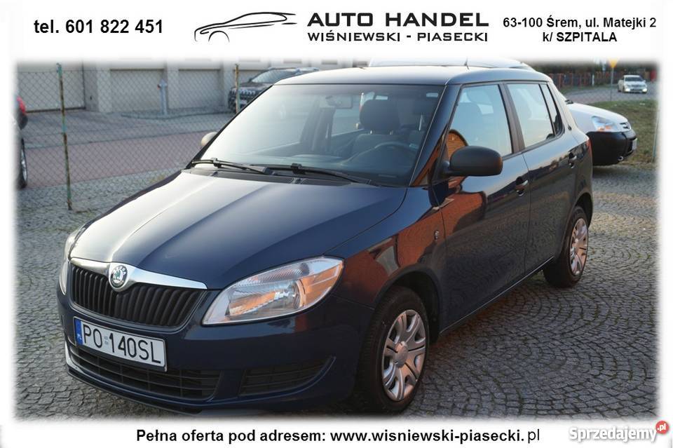 Skoda Fabia 16 TDI Auta używane Auto Handel Śrem