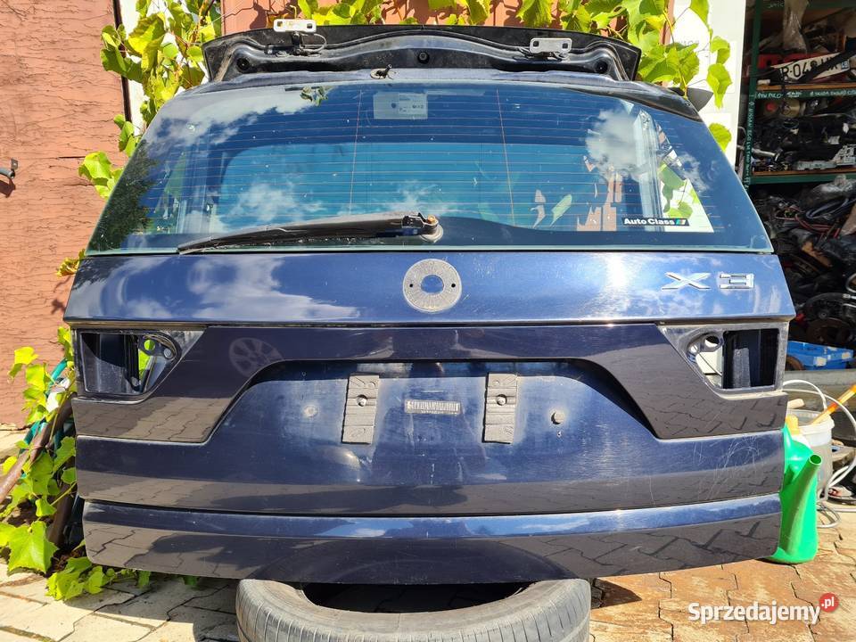 BMW X3 E83 Klapa Tylna Bagażnika z Szybą osobowe małopolskie Skawina