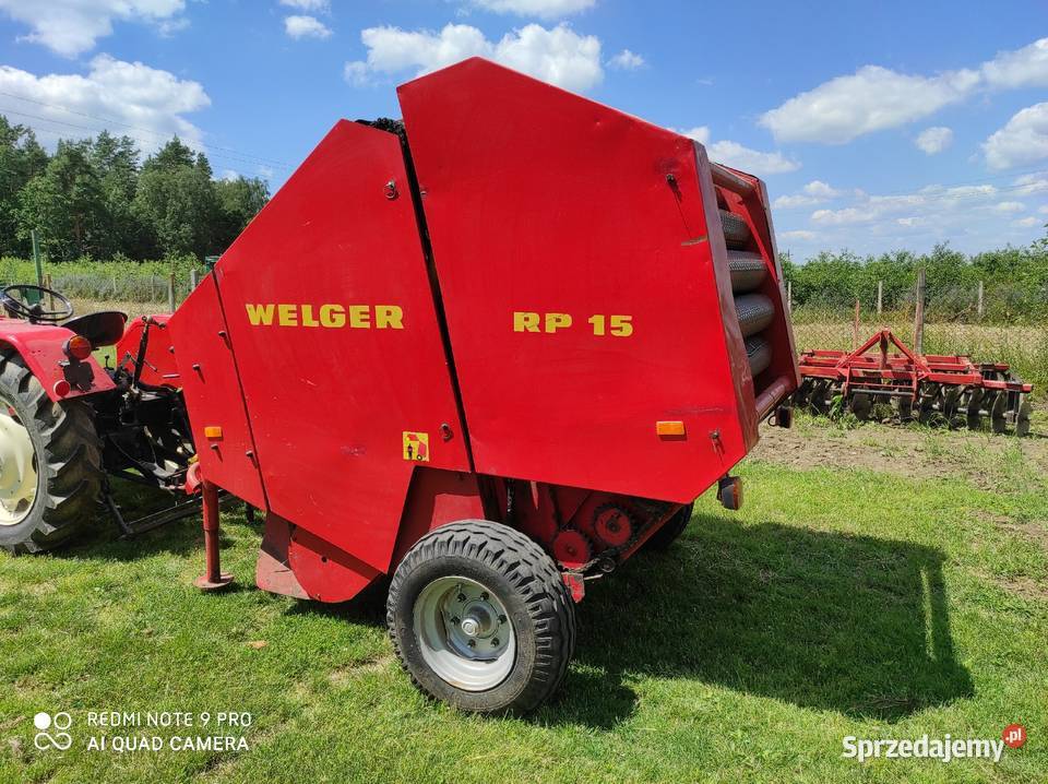 Sprzedam prasę rolującą welger RP 15 Teodozjów