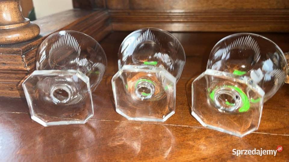 3 Kieliszek do likieru kryształowe Śliczne