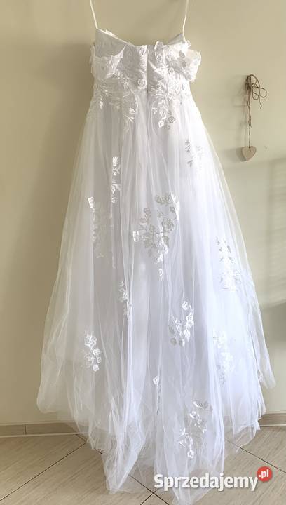 Suknia ślubna boho liniaA wesele 36 S 46 XXXL 52 Moda i Styl Jelenia Góra sprzedam