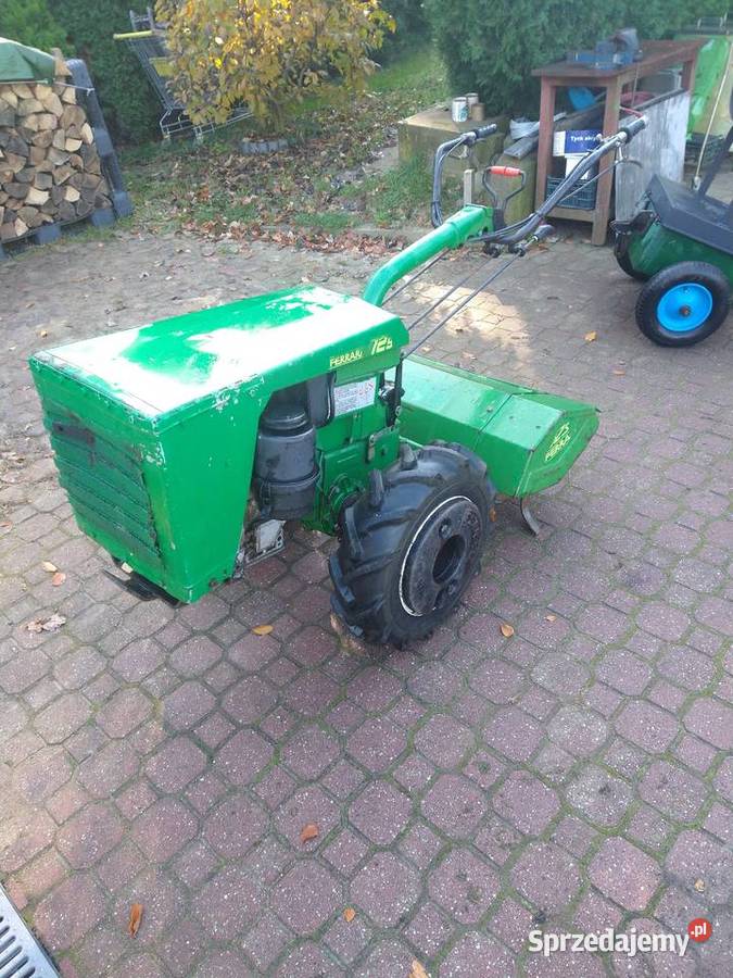 Traktorek jednoosiowy Ferrari 72S 14 diesel Trzebnica