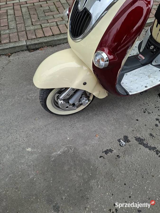 Skuter 125 ZNEN świeżo sprowadzony 2016 niski świętokrzyskie Ostrowiec Świętokrzyski