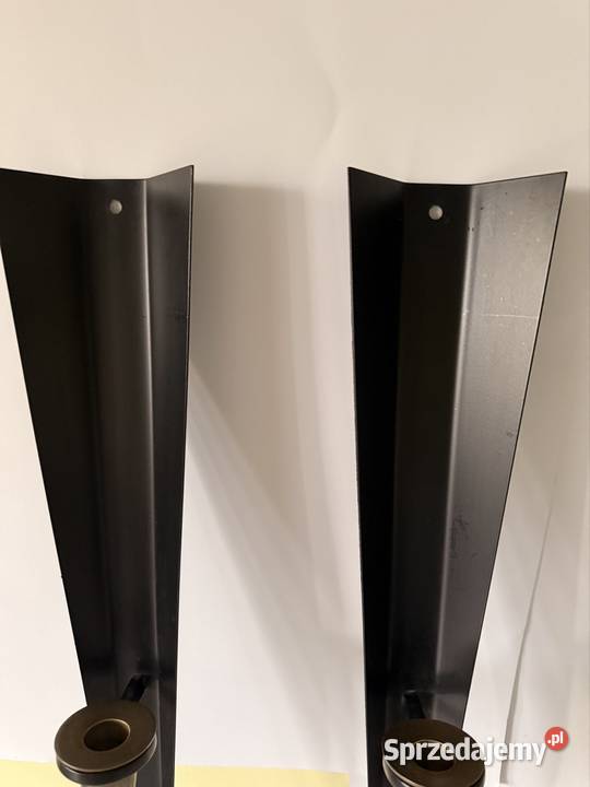 Świeczniki Ścienne Kinkiety Art Deco Vintage czarny Czerwionka-Leszczyny