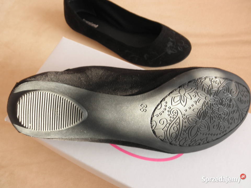 Balerinki czarne firmy Graceland inna Gdańsk