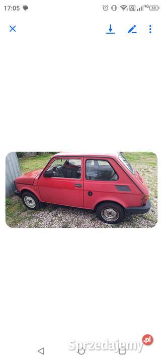 Sprzedam Fiat 126 ELX KAT z 1999r 85000km sprzedam
