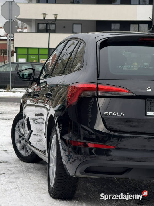 koda Scala 10 TSI Ambition Bezwypadkowy elektryczne lusterka Motoryzacja Tychy