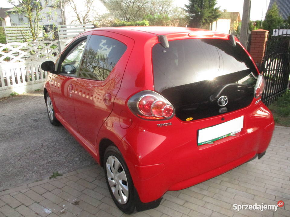 Toyota Aygo 10 VVTi 681 Właściciel Klima serwis manualna Kuby-Młyny sprzedam
