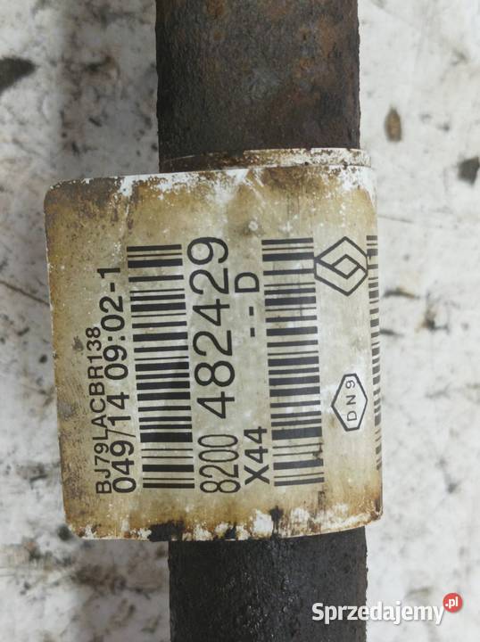 PÓŁOŚ LEWY PRZÓD 12 B 8200482429 Renault Twingo