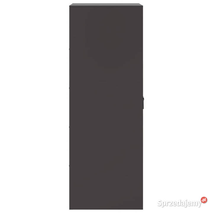 Szafka czarna 345x39x107 stal WM841703 Pozostałe Warszawa