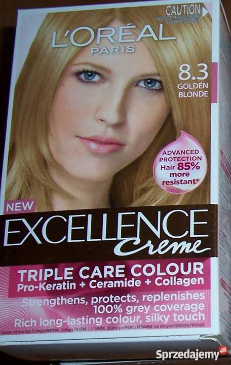 Loreal Excellence Creme 83 Golden Blonde Szczecin
