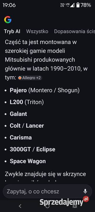 PRZEKAZNIK ALTERNATORA MD113566 OMRON 0593DK